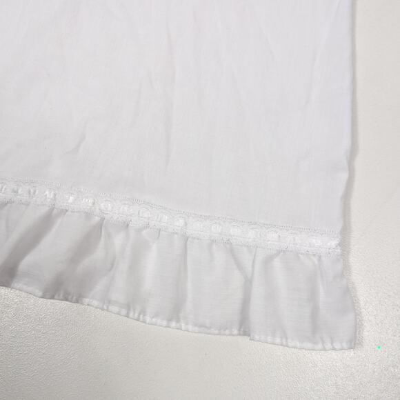Vintage Bug Off Slip Girls Size 5 White Classic - Picture 3 of 5